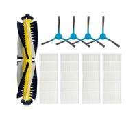 NKCVEZBW Venta de Accesorios Repuesto compatibles con el Robot Aspirador SENCOR SRV 9200BK, Cepillo Lateral Principal, Filtro HEPA