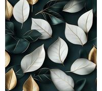 NKDYVB Acuarela Boho Floral Papel pintado autoadhesivo Hoja floral verde Papel de Contacto para Armarios Dormitorio Autoadhesivo Removible 45cm x 1000cm