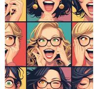 NKDYVB Caricaturas modernas de chicas de moda Papel pintado autoadhesivo Chicas de dibujos animados Papel de Contacto para Armarios Dormitorio Autoadhesivo Removible 45cm x 1000cm