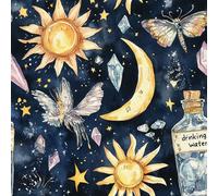 NKDYVB Hongo sol brillante 45cm x 300cm Papel pintado autoadhesivo para la pared del dormitorio Mariposa de dibujos animados Papel de contacto para gabinetes Papel de pared autoadhesivo