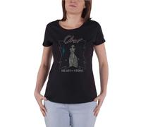 NKFTYTIUU Cher Heart of Stone Skinny Fit T ShirtBlackM