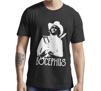 NKFTYTIUU Hank Williams Jr. Bocephus T Shirt Country Music Singer Son of Legend VintageBlackS