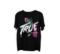 NKFTYTIUU Inspired Avicii Singer True Basic Cotton All Size Men T ShirtBlackXXL