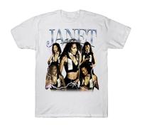 NKFTYTIUU Janet Jackson Gift For Fans Men All Size T ShirtWhiteXXL
