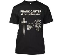 NKFTYTIUU ! Popular Frank Carter & The Rattlesnakes English Retro T Shirt SIZEBlackL