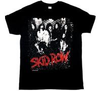 NKFTYTIUU Skid Row Band Youth Gone Wild T SHIRTBlackXL