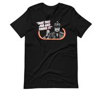 NKFTYTIUU Take This Job and Shove IT Johnny Paycheck Short Sleeve Unisex T ShirtBlack3XL