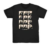 NKFTYTIUU Vintage John Prine Shirt Cotton Funny Unisex For FansBlackS
