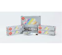 NKG 3199 BKR6EQUP - Bujías de platino láser prémium, 4 unidades