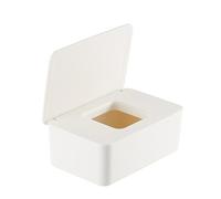 NKGWQ 1 Soporte para pañuelos Cuadrado de plástico, Caja de pañuelos Decorativa, dispensador de pañuelos faciales Moderno, Adecuado para baño, tocador, mesita de Noche, Escritorio