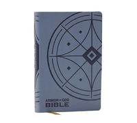 NKJV Armor of God Bible, Blue/Gray Leathersoft (Children’s Bible, Red Letter, Comfort Print, Holy Bible): New King James Version: New King James ... Print, 1 Satin Ribbon Marker, With Maps
