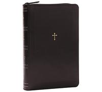 NKJV Compact Paragraph-Style Bible w/ 43,000 Cross References, Black Leathersoft with zipper, Red Letter, Comfort Print: Holy Bible, New King James Version: Holy Bible, New King James Version