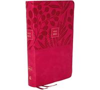 NKJV, End-of-Verse Reference Bible, Personal Size Large Print, Leathersoft, Pink, Red Letter, Comfort Print: Holy Bible, New King James Version
