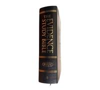 NKJV Evidence Study Bible: Black Recycled Cowhide Leather Bible in a Presentation Box