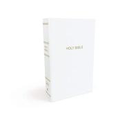 NKJV, Gift and Award Bible, Leather-Look, White, Red Letter, Comfort Print: Holy Bible, New King James Version