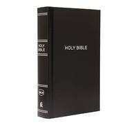 NKJV, Pew Bible, Large Print, Hardcover, Black, Red Letter, Comfort Print: Holy Bible, New King James Version