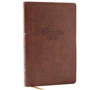 NKJV, The Everyday Bible, Brown Leathersoft, Red Letter, Comfort Print: 365 Daily Readings Through the Whole Bible