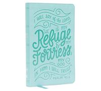 NKJV, Thinline Youth Edition Bible, Verse Art Cover Collection, Turquoise Leathersoft, Red Letter, Comfort Print: Holy Bible, New King James Version