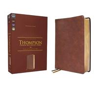 NKJV, Thompson Chain-Reference Bible, Leathersoft, Brown, Red Letter, Comfort Print: New King James Version, Brown, Leathersoft, Thompson Chain-Reference, Red Letter, Comfort Print