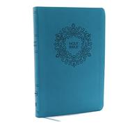 NKJV, Value Thinline Bible, Large Print, Turquoise Leathersoft, Red Letter, Comfort Print: Holy Bible, New King James Version