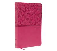 NKJV, Value Thinline Bible, Pink Leathersoft, Red Letter, Comfort Print: Holy Bible, New King James Version