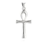 NKlaus 11122 Ankh - Colgante de plata 925, 32 x 15 mm, símbolo egipcio, Plata