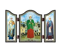 NKlaus 1421 Xenia de San Petesburgo Icono cristiano Ksenija Peterburgskaja Altar