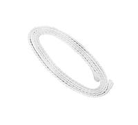 NKlaus 1m mecha de fibra de vidrio redonda Ø 2,5mm para fundir la luz de la lámpara de aceite para lámpara purificada aceite de parafina mecha permanente antorcha de jardín lámpara de parafina 1247