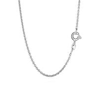 NKlaus 40cm CADENA ANCHORADA Plata de Ley 925 Collar Redondo MASIVO 2,5gr 1,50mm 3504