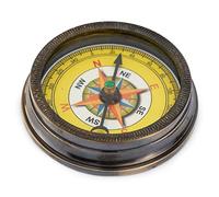 NKlaus Brújula de latón antiguo, 5,5 cm, 11655