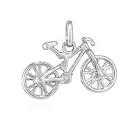 NKlaus Colgante para bicicleta, plata de ley 925, 19 x 11,5 mm, amuleto | Otra característica del producto es plata de ley 925