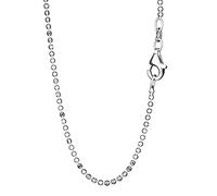 NKlaus collar de 40 cm de cadena de bolas de diamantes de plata 925 collar de las señoras 1,5 mm de ancho 8205