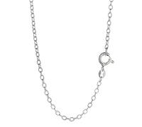 NKlaus collar de 50cm anchorchain redonda de plata 925 1,8mm de ancho señoras cadena de plata 3795