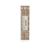 NKlaus Goloka Natures Nest - Varillas de incienso (15 g, enrollado a mano de la India con aroma natural terroso, ideal para meditación, rituales o relajación)