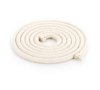 NKlaus Mecha redonda de 1 metro 100% puro algodón ancho 6,0 mm para lámpara de aceite, lámpara de parafina