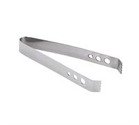 NKlaus pinzas para carbón vegetal pinzas para incienso hechas a mano acero inoxidable longitud 16,5cm 9685