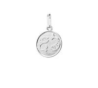 NKlaus Piscis signo zodiacal plata de ley 925 12mm colgante horóscopo 9148