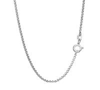 NKlaus plata 60cm collar de guisantes cadena de plata de ley 925 collar masivo redondo 4g 1,50mm 8914