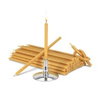 NKlaus - Portavelas con velas de cera de abeja 100% velas rituales de primera calidad 40089