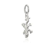 NKlaus Señoras Colgante Salamandra Plata 925 18x10mm Talismán Lagarto Motivo Amuleto 6803