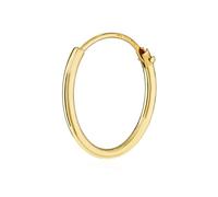 NKlaus solo GENTLEMEN criollo ORO REAL 333er 8 Karat Earring Jewellery Earring Hanger 15 mm 3752