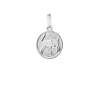NKlaus Tauro signo zodiacal plata de ley 925 12mm colgante horóscopo zodiacal 9138