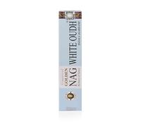 NKlaus Varitas de Incienso Golden Nag White Oudh - 15g de elegante incienso oriental con resina de Oudh para meditación, relajación y atmósfera sensual
