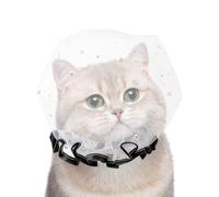 Nkmifeg Bozal De Malla para Mascotas - Protector De Malla con Ajuste,Bozal Antirrebusque para Gatos Y Perros | Cachorros Razas Medianas Grandes Paseo Diario Parque Espacio Público