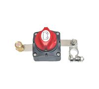 Nkmifeg Interruptor de separación de batería de coche, resistente al agua, interruptor de separación de batería, aislador como protector de batería para coche, moto, yate, autobús