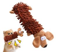 Nkmifeg Juguete para masticar perros - Juego interactivo con función de chirrido para enriquecer la mente, juguete interactivo para masticar perros chirriante, para tirar morder y como regalo de