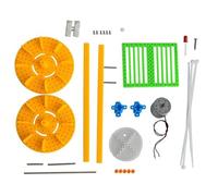 Nkmifeg Kit Científico Generador,Construir Un Generador De Turbina Hidráulica De Manivela - Experiencias Física para - Para Estudiantes, Clases, Actividades Escolares, Experiencias Científicas Y