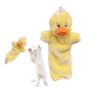 Nkmifeg Marionetas de mano de peluche, interactivas con dedos | Marioneta interactiva de mano, para familia y escuela, juego de cuentos cachorros gatos