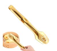 Nkmifeg Pinzas De Cocina De Acero Inoxidable | Utensilios de Acero Inoxidable | Alicates De Ensalada,Para el servicio de restaurante la tostada freír la pasta la ensalada el aderezo la torta