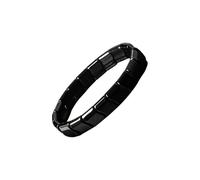 Nkmifeg Pulsera de hematita para hombres | Joyas para el uso diario | Pulsera masculina con hematita natural, para fiestas, cumpleaños, día de San Valentín, padre, marido, novio y, Siehe Beschreibung